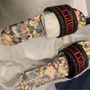 Dior Dway Slides, size 42.